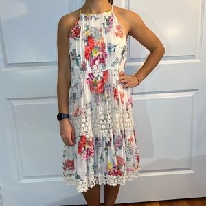 Floral Chiffon S Dress 🌸🌷🌹